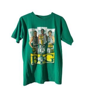 1990 Salem Single Stitch Green Boston Celtic Basketball Champion Shirt